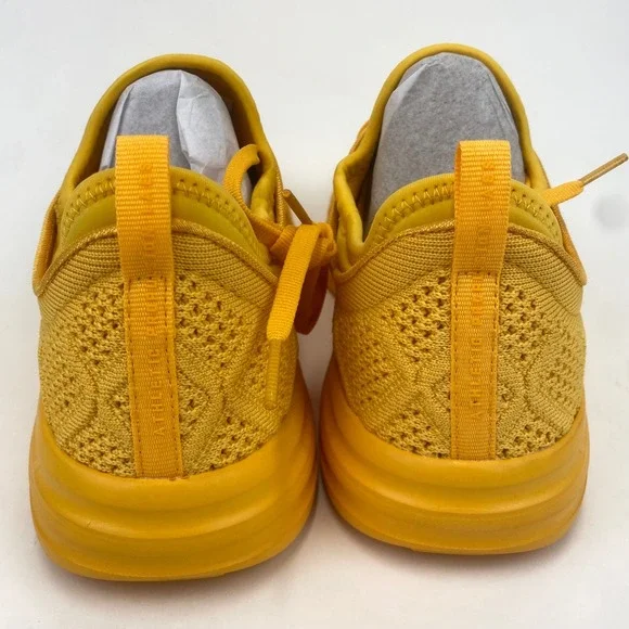 APL Athletic Propulsion Labs TechLoom Phantom‎ Mango Yellow Sneakers Men's 11.5 - Picture 3 of 6